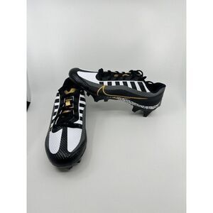 Nike Vapor Edge Speed 360 Black Gold Football Cleats DQ5110-002 Size 8.5